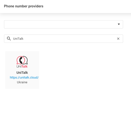 Poskytovateľ UniTalk