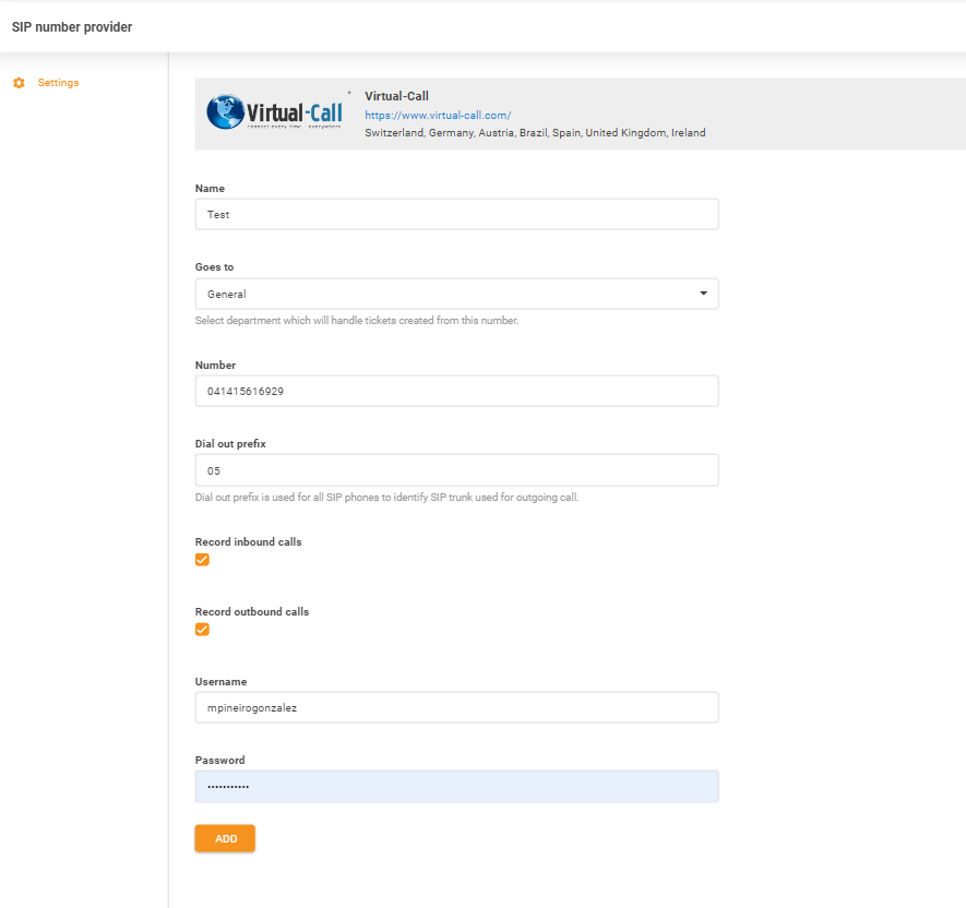 Poverenia Virtual-Call