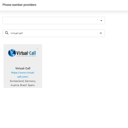 Poskytovateľ Virtual-Call