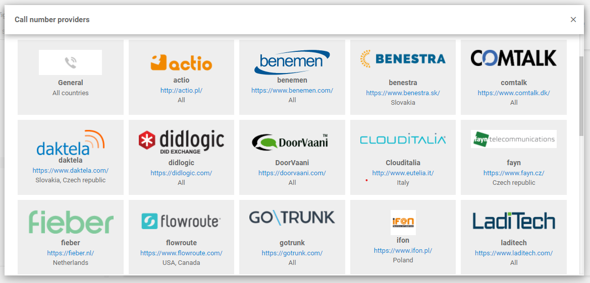 Integrácia Magenta VoIP s LiveAgent