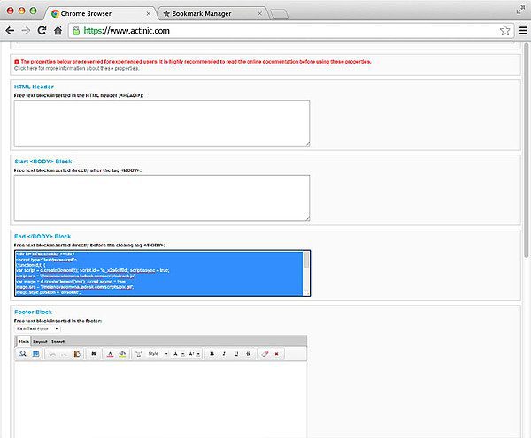 Nastavenie integrácie Oxatis LiveAgent