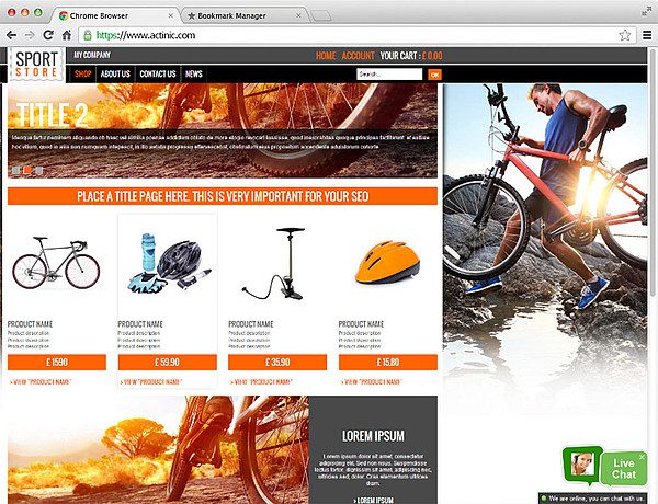 Integrácia live chat Oxatis LiveAgent