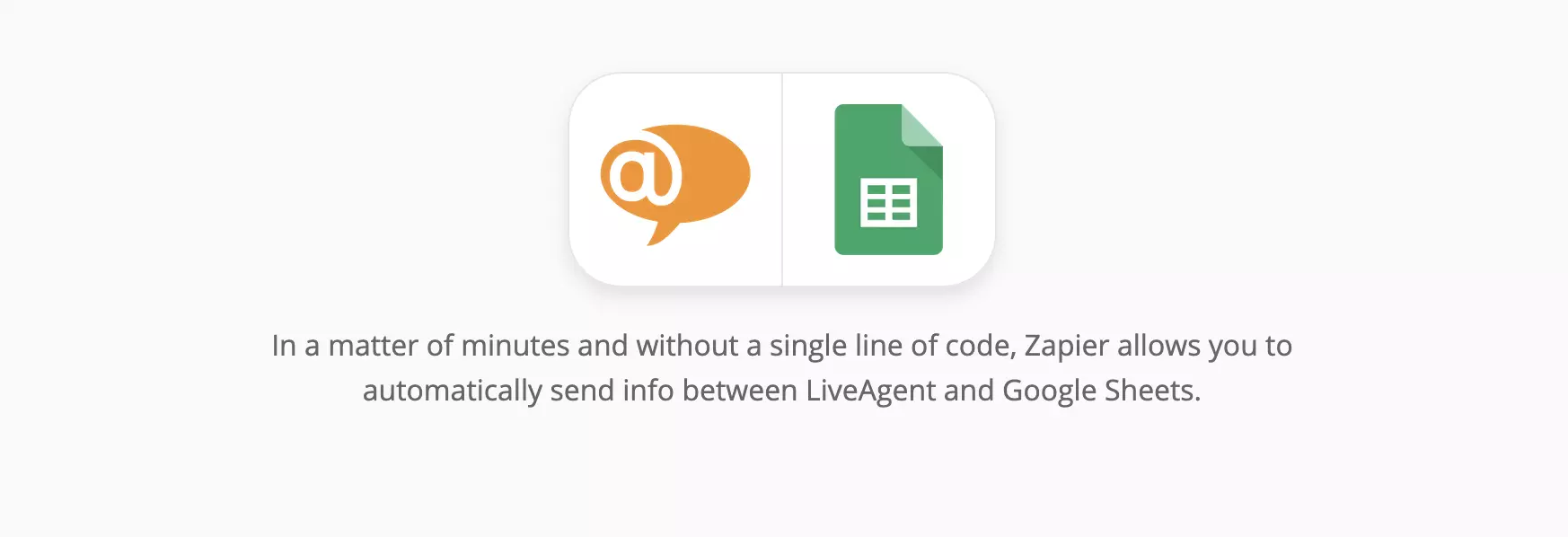 LiveAgent a Google Sheets integrácia na Zapier