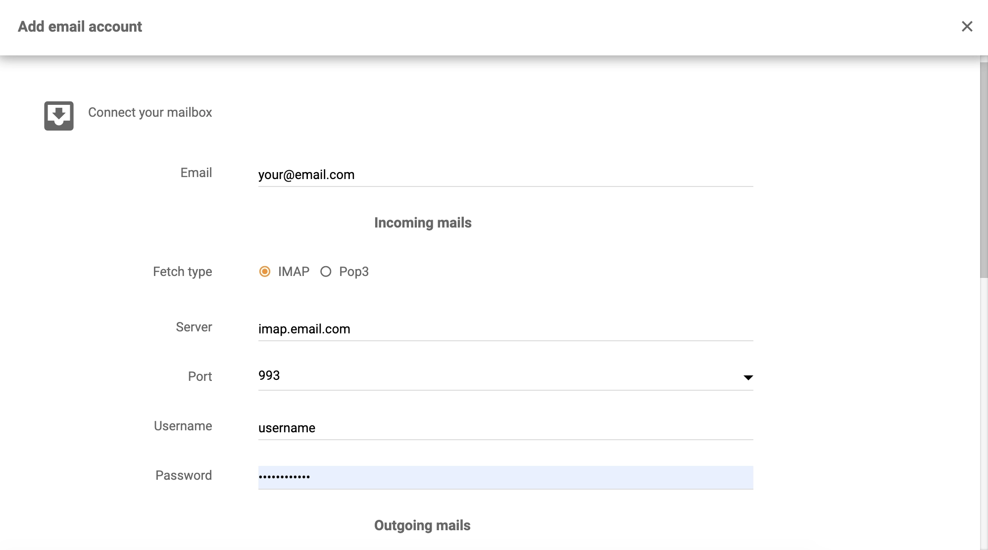 Integrácia Cisco s vyplnenými podrobnosťami v LiveAgent