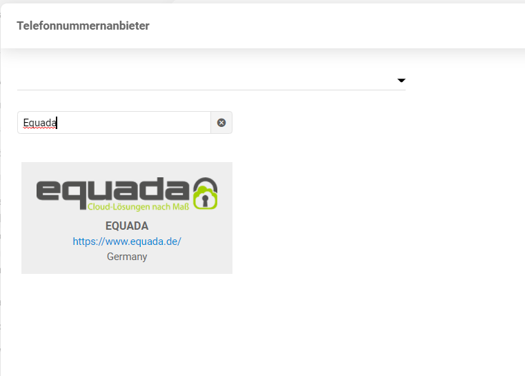 Equada provider