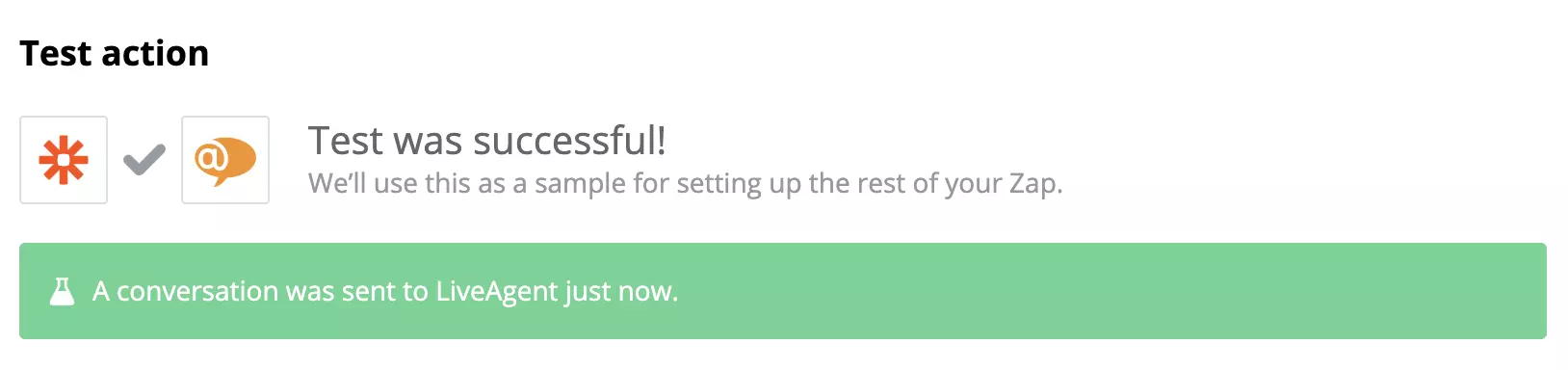 Úspešný test integrácie LiveAgent a Asany