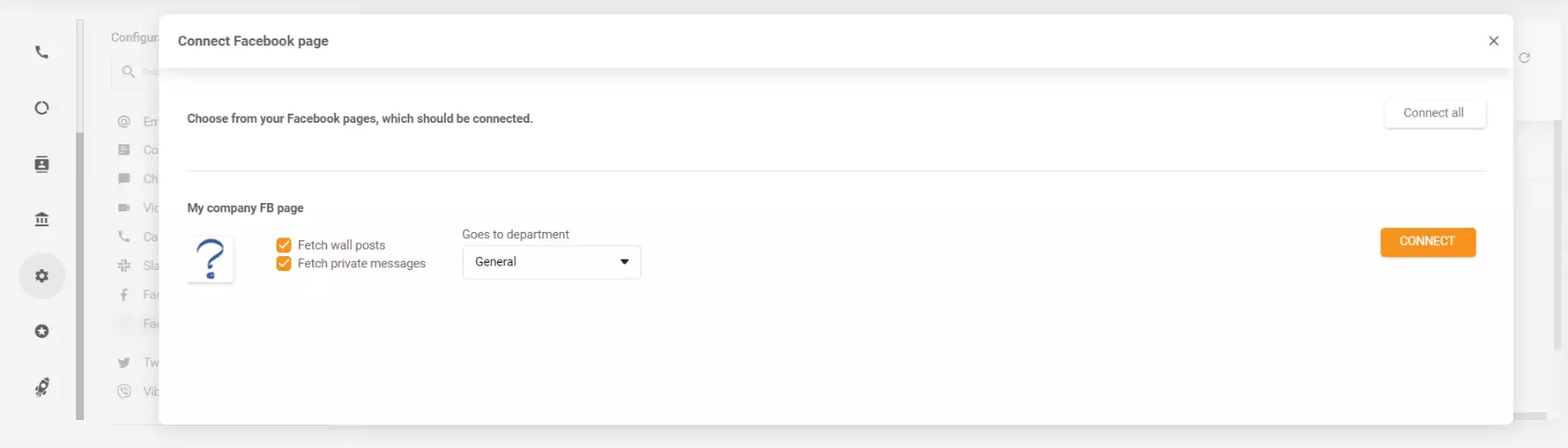 Kontrola možností na načítanie príspevkov na stene a súkromných správ