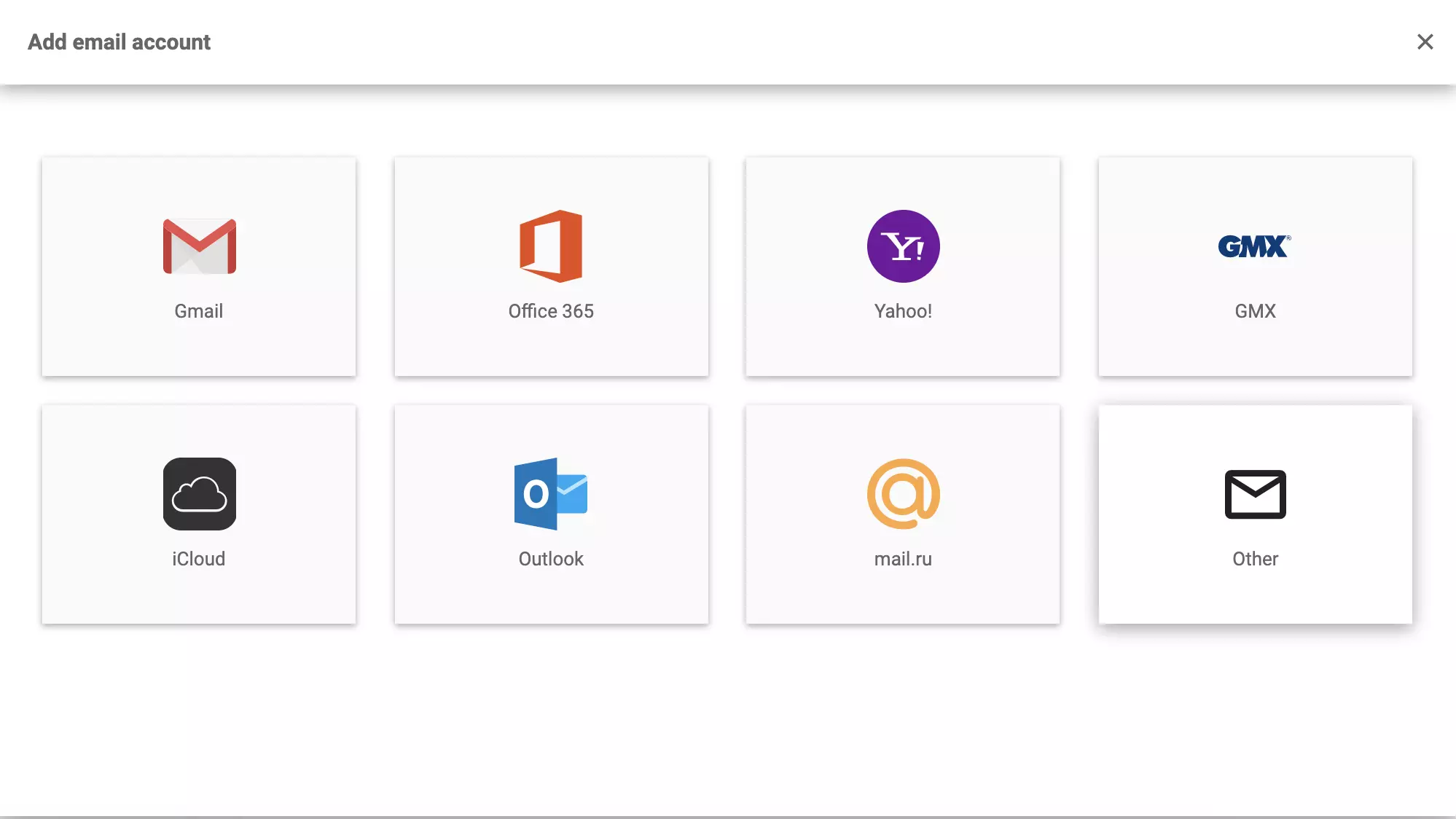 Konfigurácia LiveAgent s výberom emailu