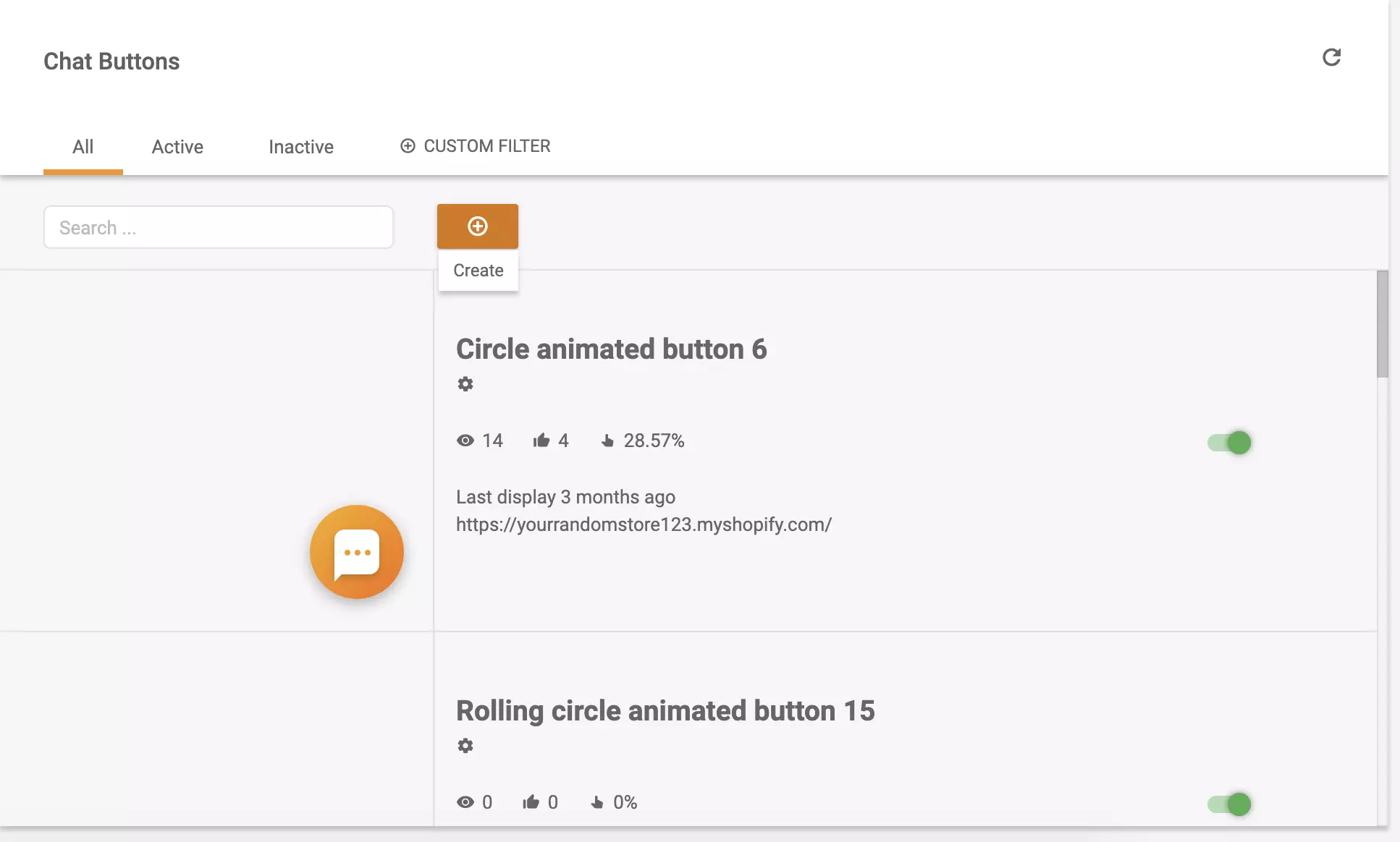 Vytvorenie tlačidla chatu v LiveAgent na neskoršie použitie na Silverstripe