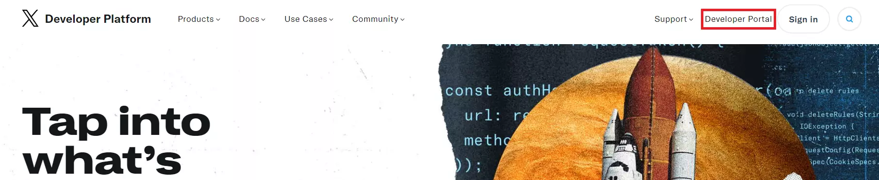 Platforma vývojárov Twitter