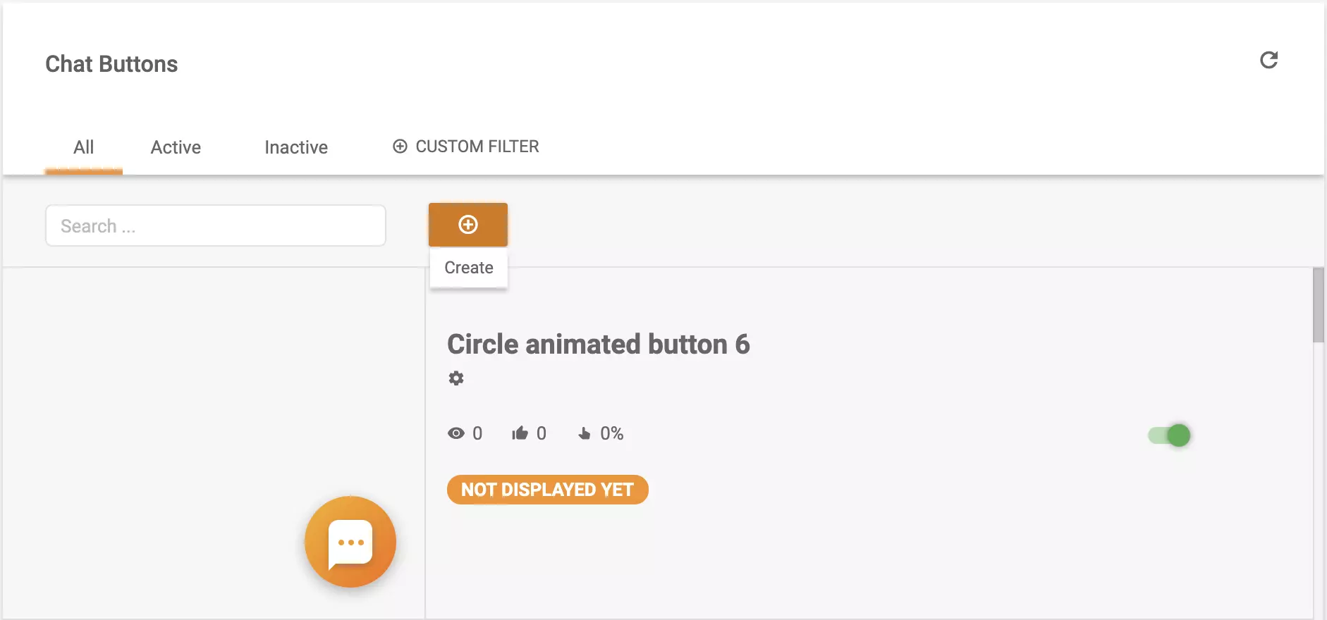 Vytvorenie tlačidla chatu v konfigurácii LiveAgent