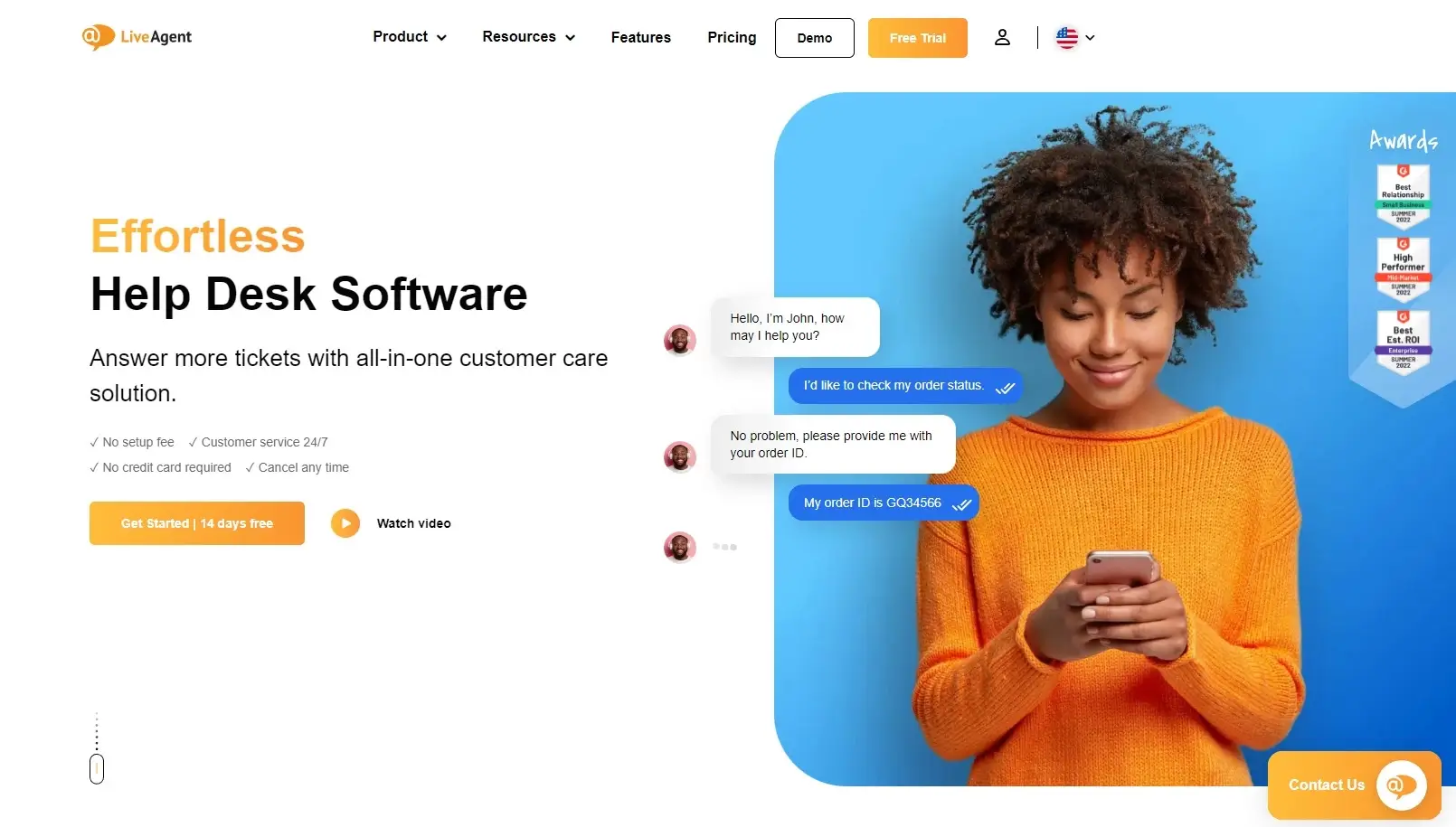 Softvér na správu helpdesku Live Agent