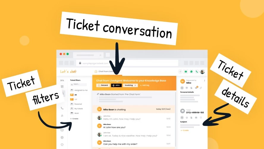 Prehliadka LiveAgent