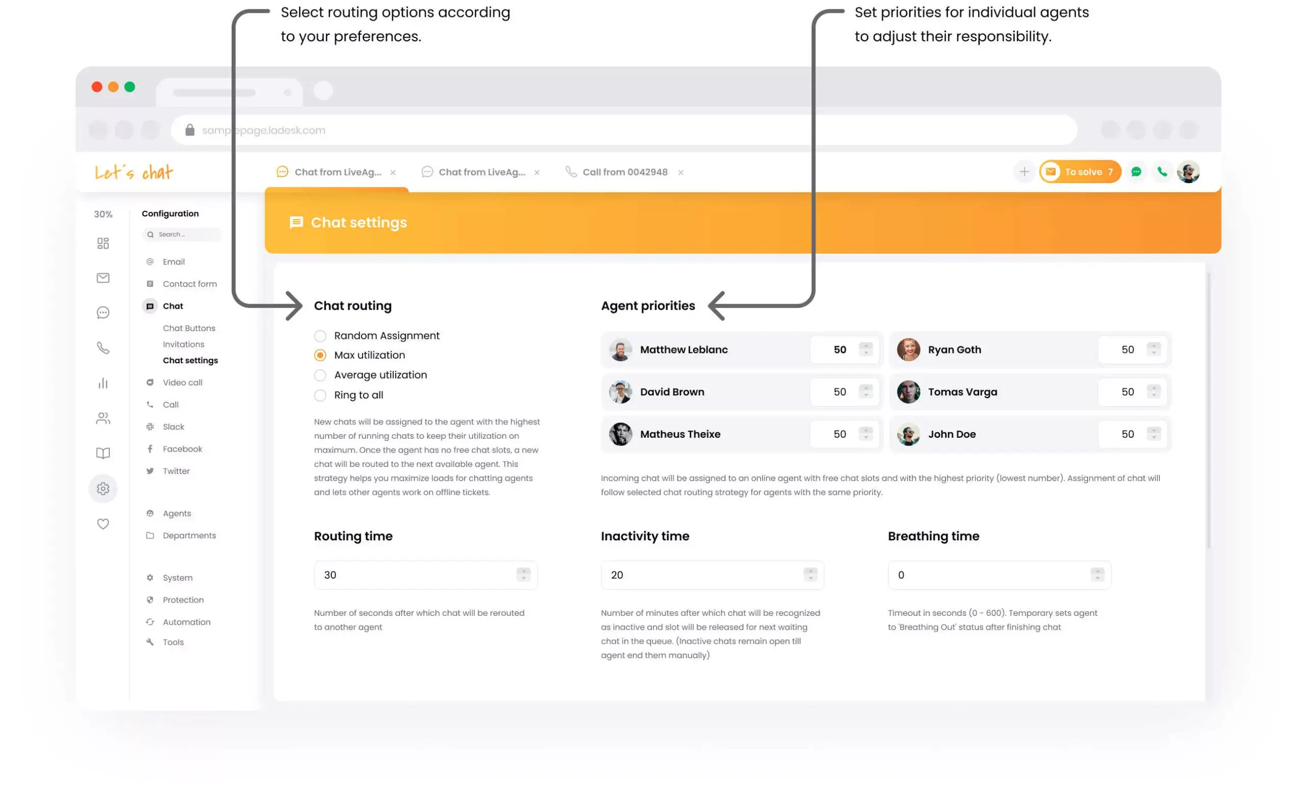 Odpovedajte na chaty