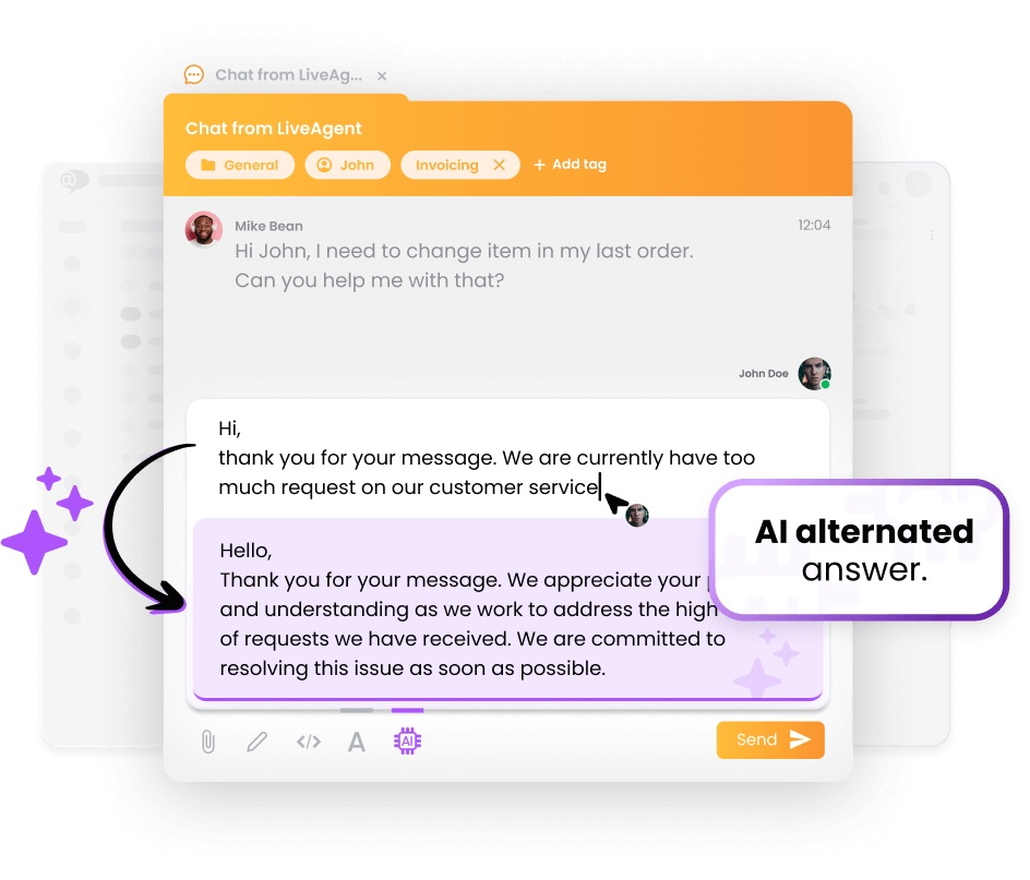 Asistent AI LiveAgent