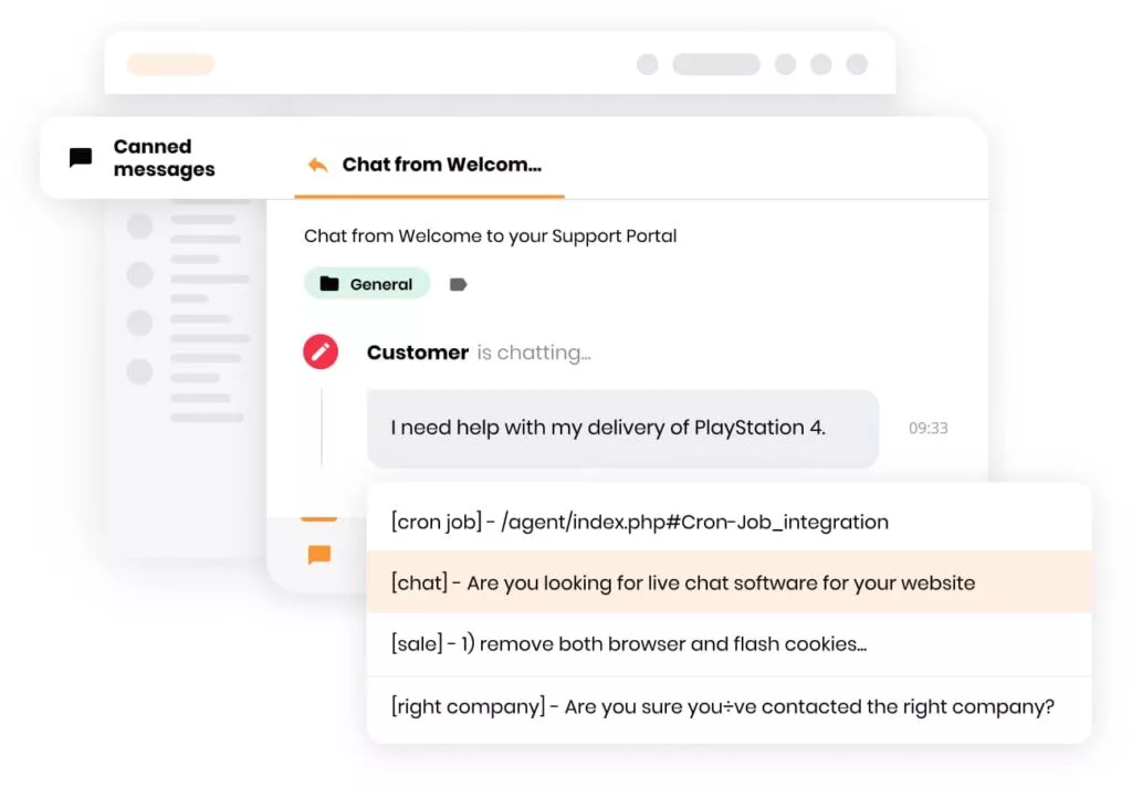 Predpripravené správy