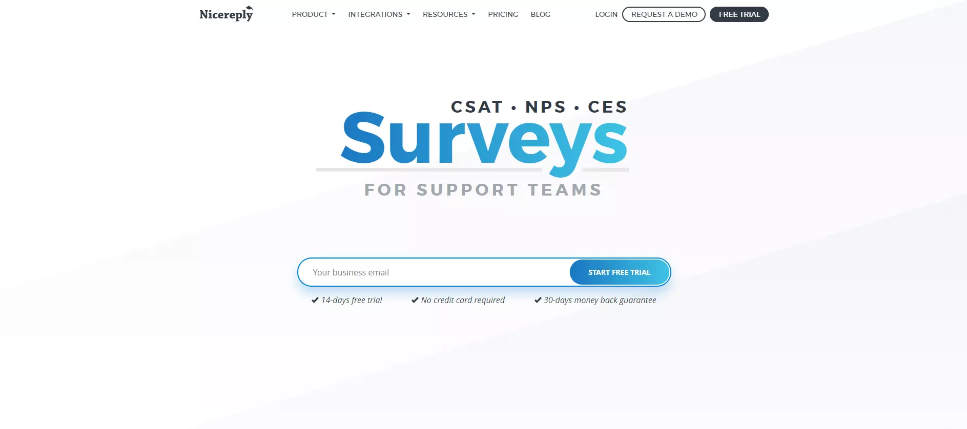 Domovská stránka NiceReply