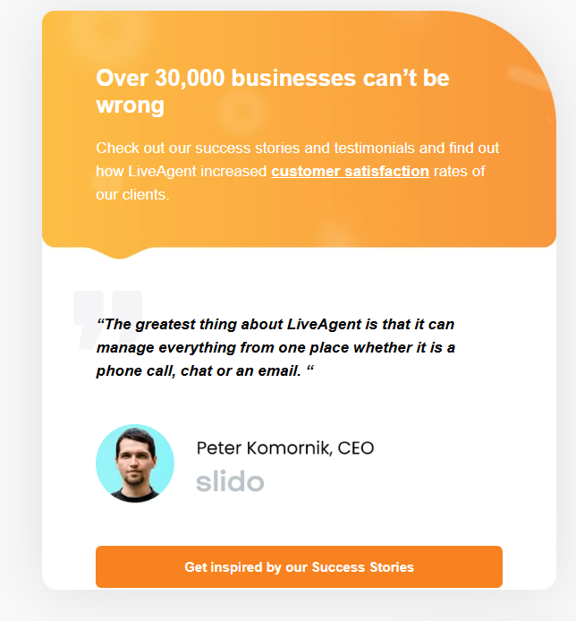 Prečo spoločnosti dôverujú LiveAgent