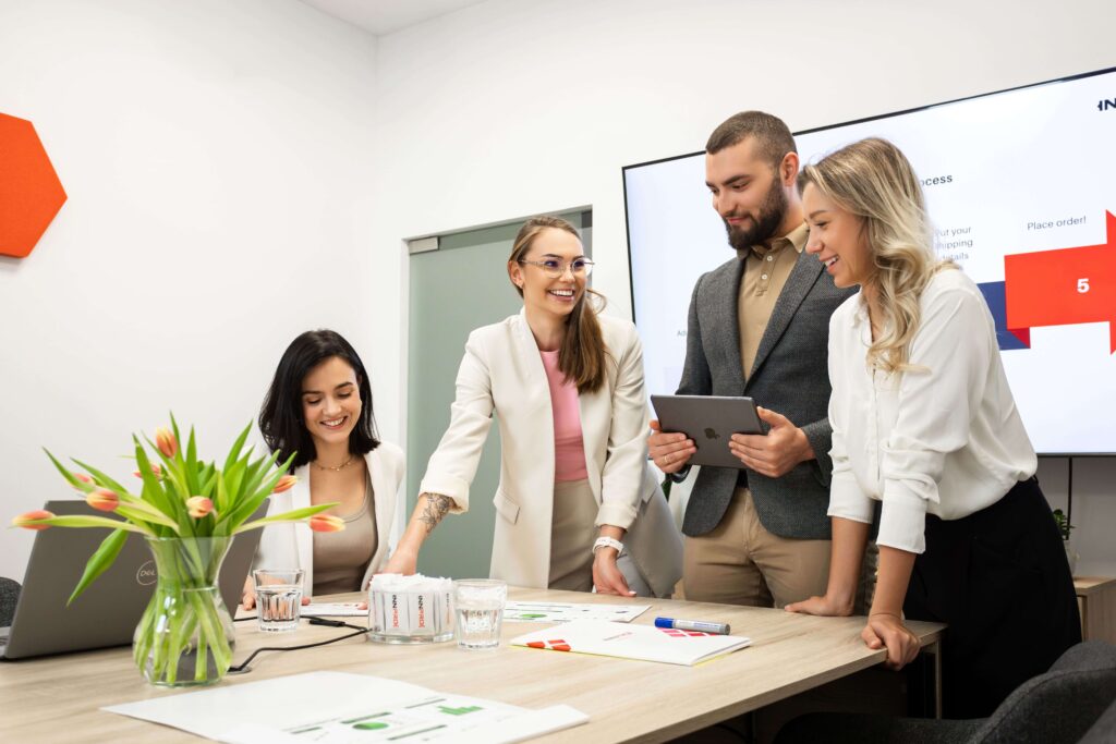 Tím zákazníckej podpory INNPRO na stretnutí